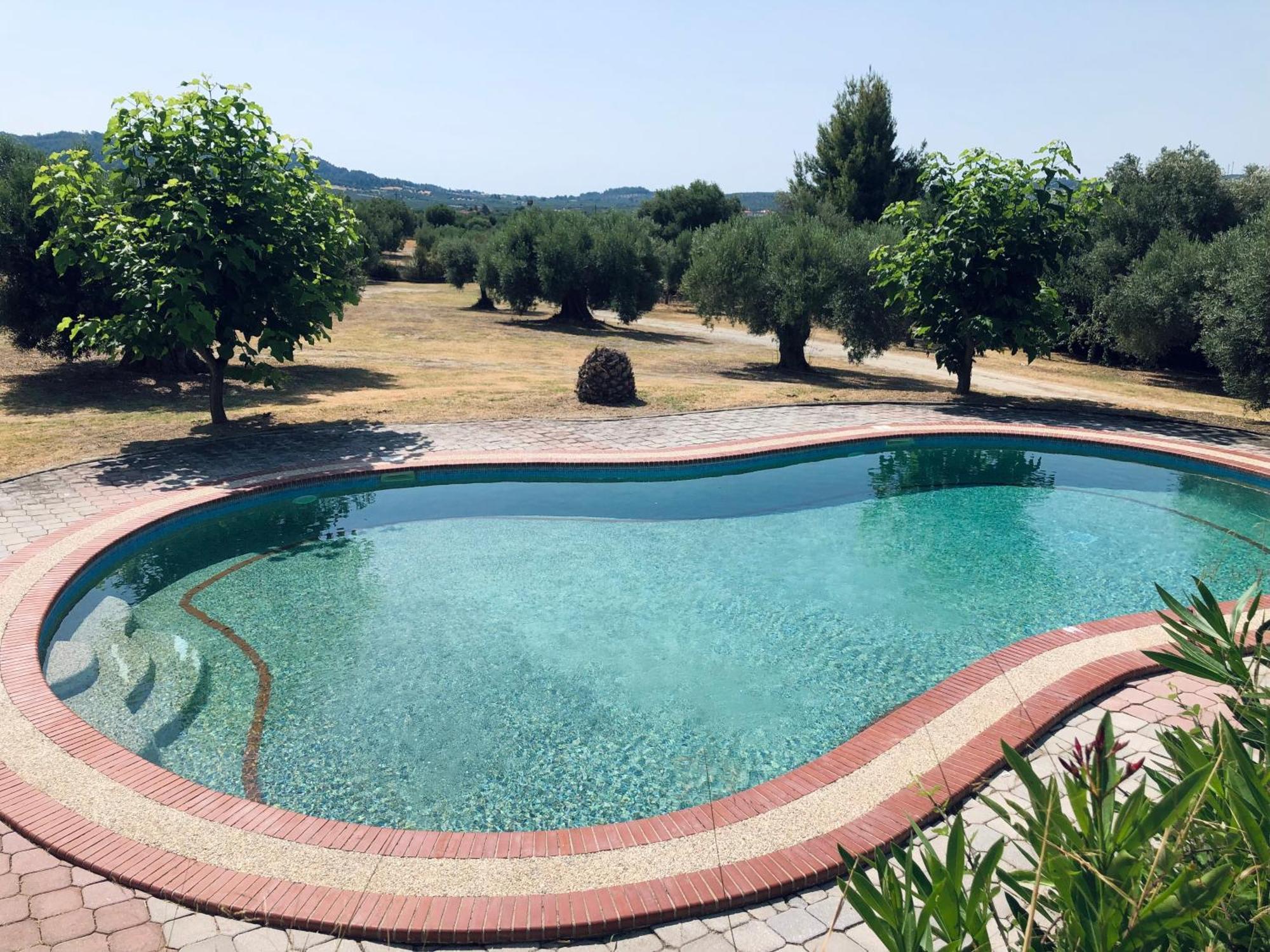 Luxury 2-Floor Villa Skala Fourkas Exterior photo